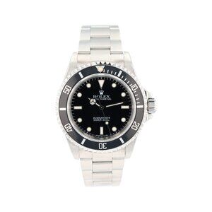 Rolex Submariner 14060 40mm Black Luminous Dial Rotatable Bezel w/ Black Insert